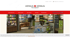 Desktop Screenshot of hoeferlinundhoeferlin.de
